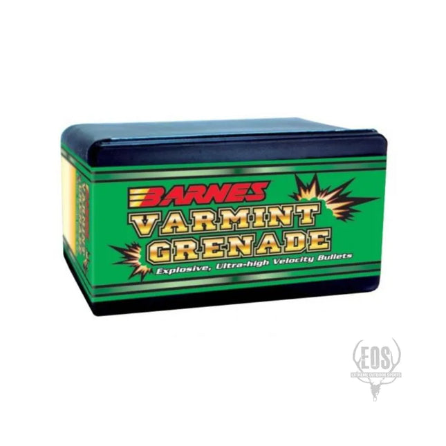 RE-LOADING - BARNES PROJ VARMINT GRENADE .224 50GR FB - 100 PACK Shoalhaven Shooting