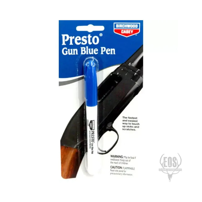 SHOOTING ACCESSORIES - BIRCHWOOD CASEY PRESTO GUN BLUE PEN Shoalhaven Shooting