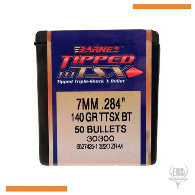 RE-LOADING - BARNES PROJECTILES .284 (7MM) TSX 140GR BT - 50 PACK Shoalhaven Shooting