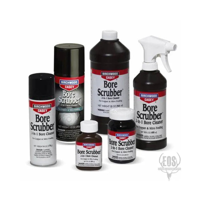 CLEANING - BIRCHWOOD CASEY BORE SCRUBBER 2-IN-1 BORE CLEANER 10oz AEROSOL Shoalhaven Shooting