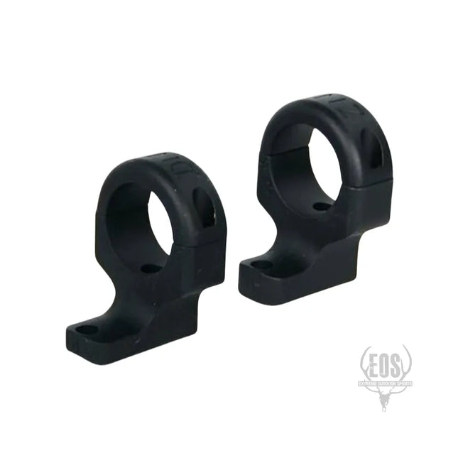 RIFLE RINGS & MOUNTS - DNZ HUNTMASTER 1 LOW BLK 2 X PIECE Shoalhaven Shooting