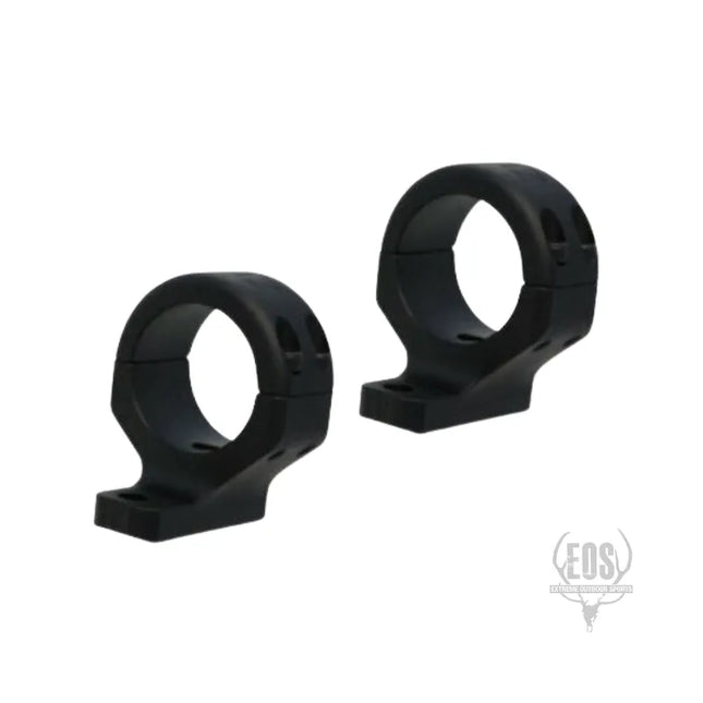 RIFLE RINGS & MOUNTS - DNZ HUNTMASTER 30MM MED BLK 2 X PIECE Shoalhaven Shooting