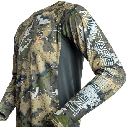 CLOTHING - HUNTERS ELEMENT ECLIPSE CREW FOREST GREEN SZXL Shoalhaven Shooting