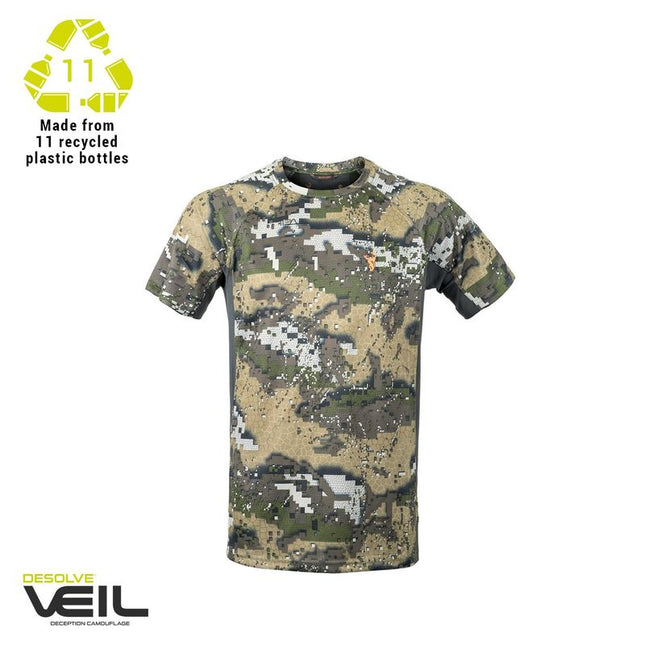 CLOTHING - HUNTERS ELEMENT ECLIPSE TEE FOREST GREEN SZXL DESOLVE VEIL/SZS Shoalhaven Shooting
