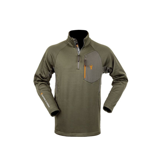 CLOTHING - HUNTERS ELEMENT ELITE TOP DESOLVE VEIL SZS FOREST GREEN/SZL Shoalhaven Shooting