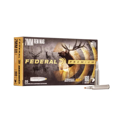 FEDERAL 7MM REM MAG 160GR TBT VITAL SHOCK