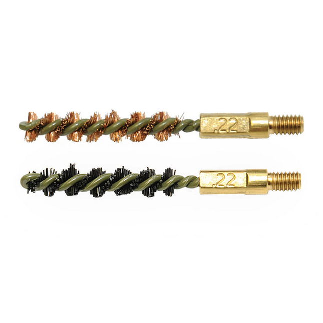 OTIS .30 CAL BORE BRUSH PACK 1 NYLON/1 BRONZE