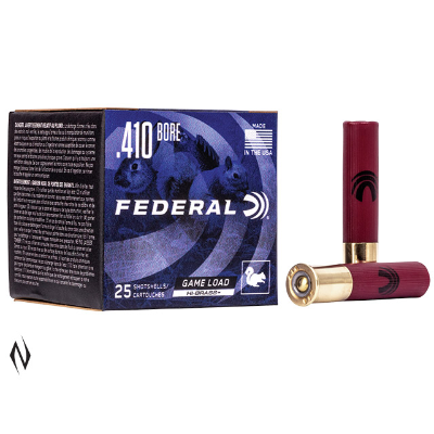 FEDERAL AMMO 410G # 6 HIGH BRASS 2.5