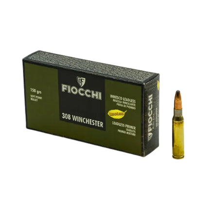 FIOCCHI AMMO 308WIN 150GR SP 20PKT