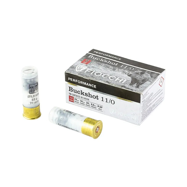 FIOCCHI AMMO 12G SG 9 PELLET 28GM 1400FPS 10PKT