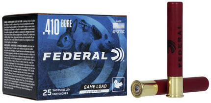 FEDERAL AMMO 410G # 4 HI BRASS 3