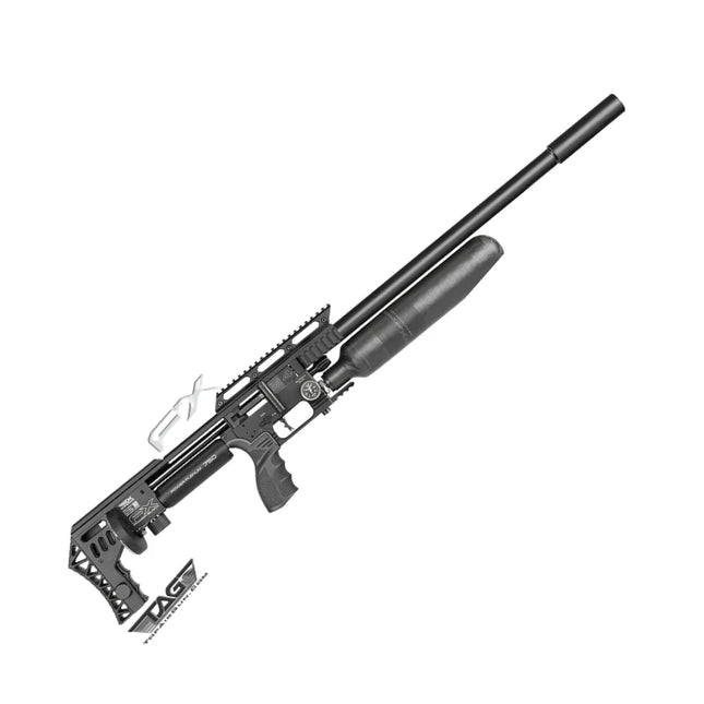 FX IMPACT MK 4 .22 CAL SNIPER 700MM BLACK PCP AIR RIFLE