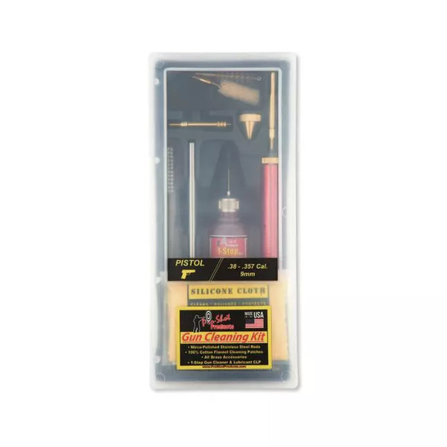 PRO SHOT 38/357/9MM PISTOL CLEANING KIT - Shoalhaven Shooting