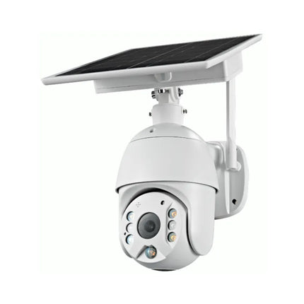 GERBER PTZ 4G WHITE SECURITY CAMERA SOLAR