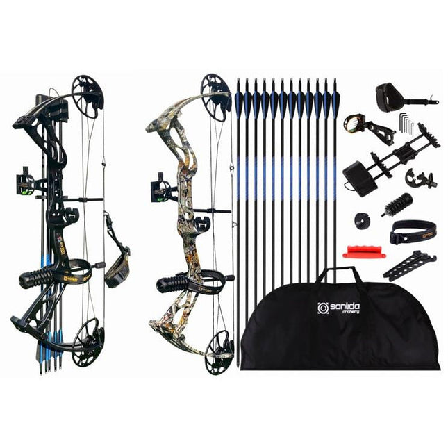 ARCHERY - HEADHUNTER ARCHERY DRAGON X8 BLACK RTH PACKAGE (0-60LB, 18-31") **NEW 2023 MODEL** Shoalhaven Shooting