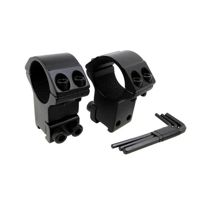 HAWKE EXTENSION RINGS 9-11mm HIGH 1" EXT DOUBLE SCREW