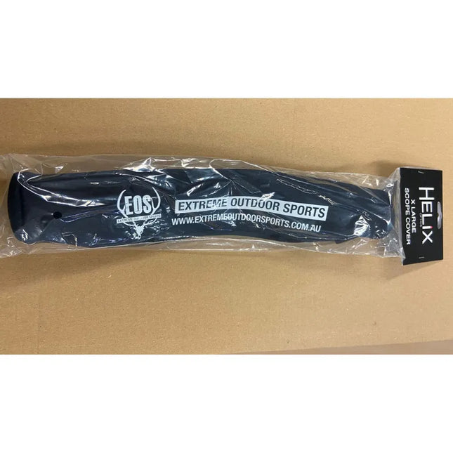 HELIX OPTICS CUSTOM SCOPE COVERS X LARGE - EXTREME OUTDOOR SPORTS LOGO