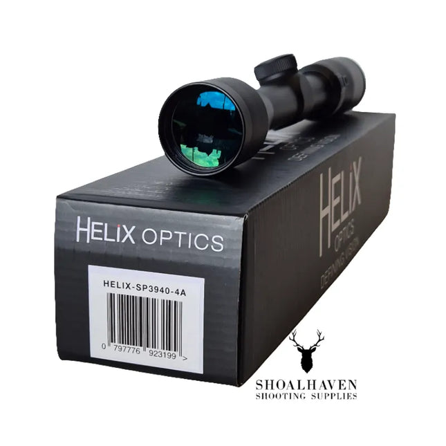 HELIX OPTICS SPARTAN 4-12X40 4A PLEX SCOPE