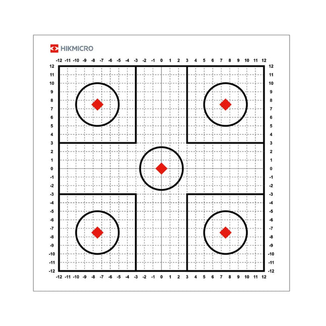 HIKMICRO THERMAL ZEROING TARGETS 10PK