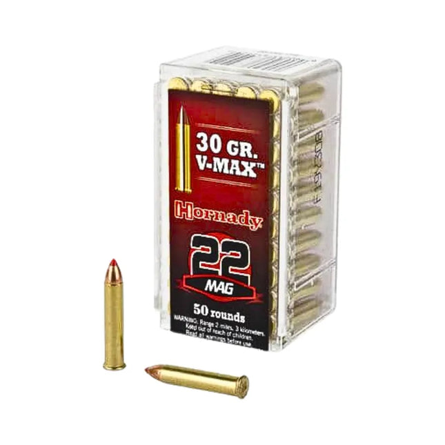 HORNADY AMMO 22 WMR 30GRV-MAX