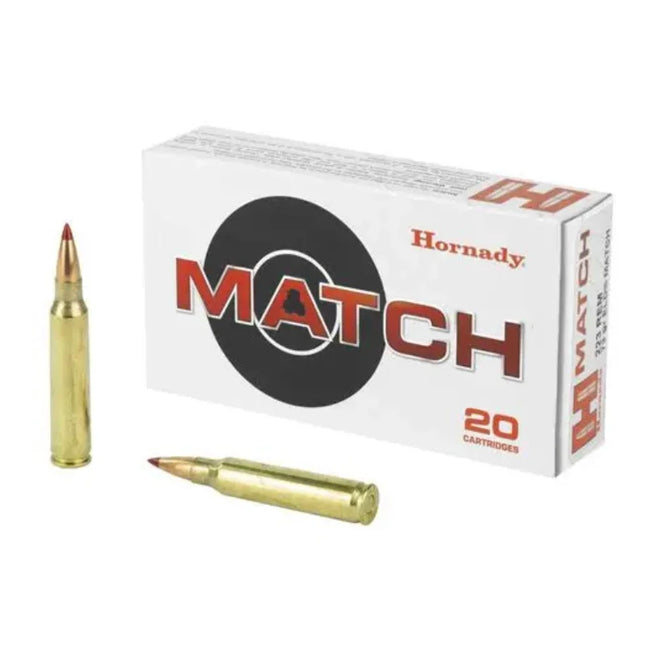 HORNADY AMMO 223 REM 73GR ELD-MATCH 20 PK