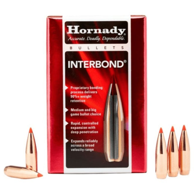 RE-LOADING - HORNADY PROJ 7MM 154GR INTERBOND 30 CAL 150GR (100PK) Shoalhaven Shooting