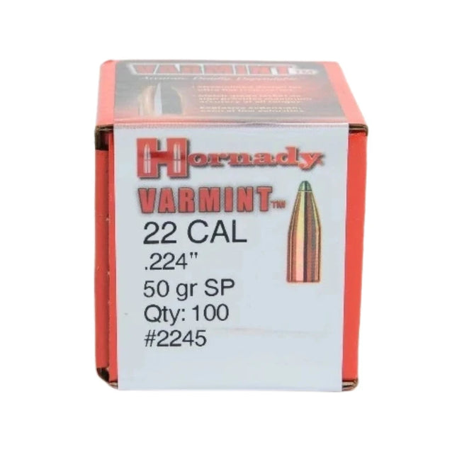 HORNADY PROJ 22 CAL 50GR SP VARM