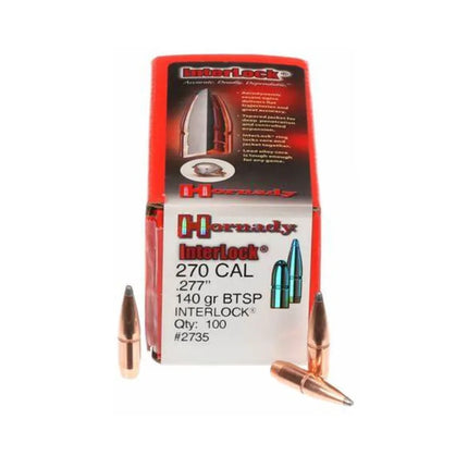 HORNADY PROJ 338 CAL 200 GR SP INTERLOCK BULLETS 100 PACK