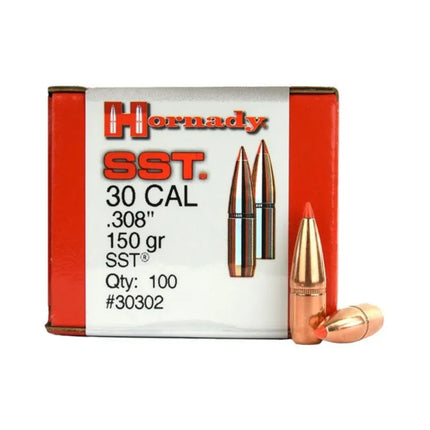 HORNADY PROJ .338 CAL 200 GR SST INTERLOCK BULLETS 100 PACK