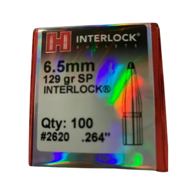 HORNADY PROJ 338 CAL 200 GR SP INTERLOCK BULLETS 100 PACK