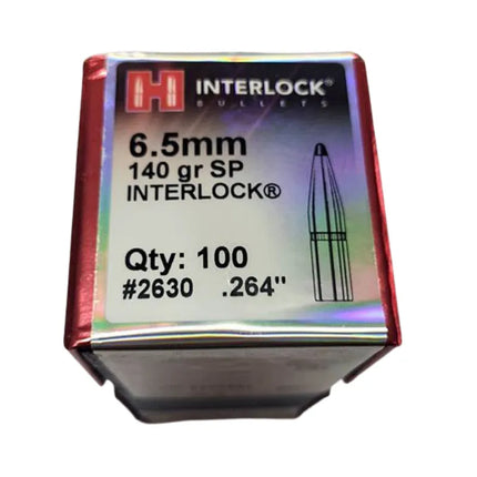 HORNADY PROJ 338 CAL 200 GR SP INTERLOCK BULLETS 100 PACK