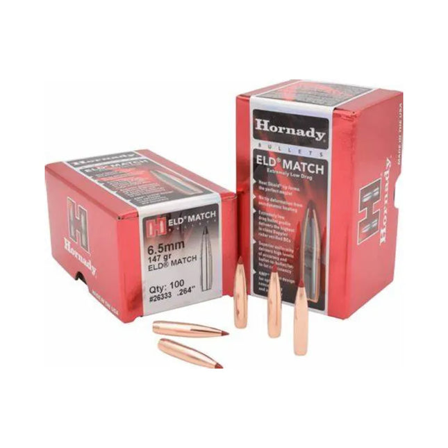 HORNADY PROJ .308 30CAL 168 GR ELD-M MATCH BULLETS 100 PACK