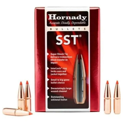 RE-LOADING - HORNADY PROJ 7MM 154GR SST 6.5MM 123G SST (100PK) Shoalhaven Shooting