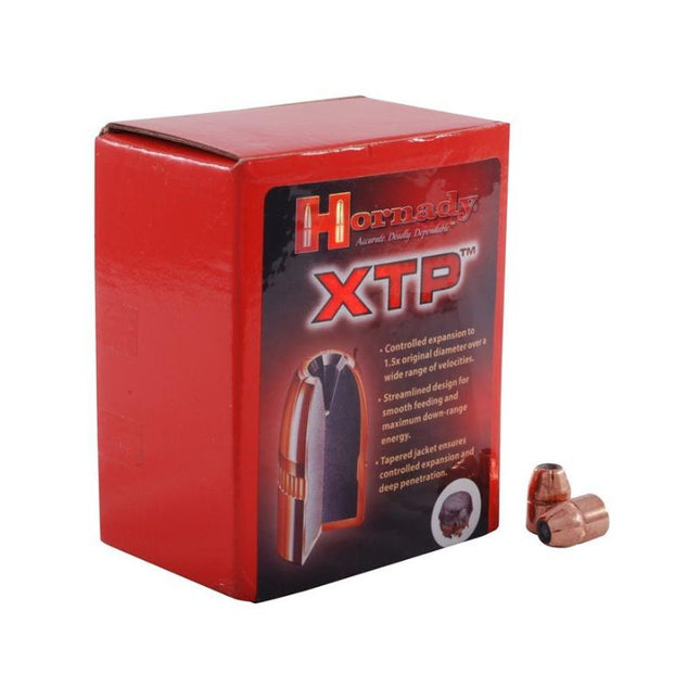 RE-LOADING - HORNADY PROJ .357 38 CAL 158GR FP/XTP .357 38 CAL 158GR FP/XTP (100PK) Shoalhaven Shooting