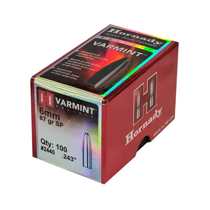 HORNADY PROJ .22 CAL 60GR SP VARMINT
