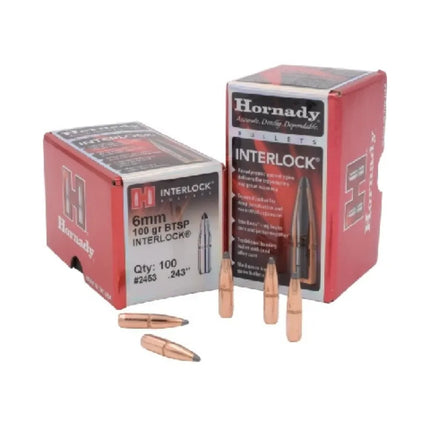 HORNADY PROJ 338 CAL 200 GR SP INTERLOCK BULLETS 100 PACK