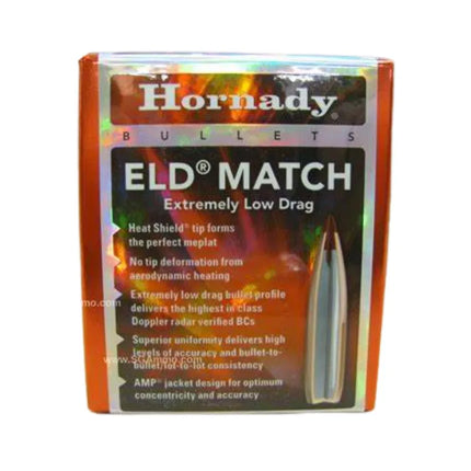 HORNADY PROJ .308 30CAL 168 GR ELD-M MATCH BULLETS 100 PACK