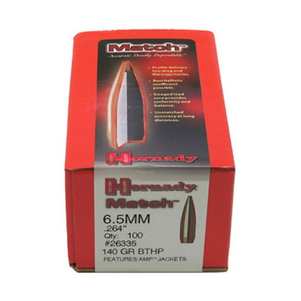 RE-LOADING - HORNADY PROJ 30 CAL 208GR BTHP MATCH 6.5MM MATCH 140GR (100PK) Shoalhaven Shooting