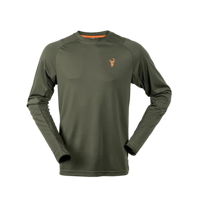 HUNTERS ELEMENT ECLIPSE CREW V2 FOREST GREEN 2XL