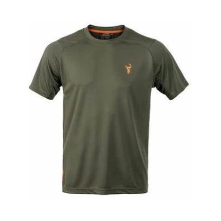 HUNTERS ELEMENT ECLIPSE TEE V2 FOREST GREEN S