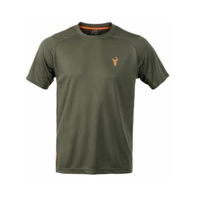HUNTERS ELEMENT ECLIPSE TEE V2 FOREST GREEN S