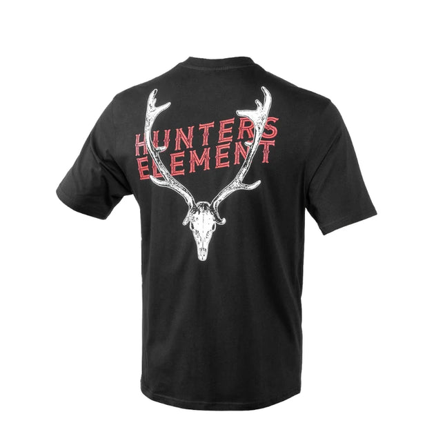 HUNTERS ELEMENT FALLOW SKULL TEE SZ M