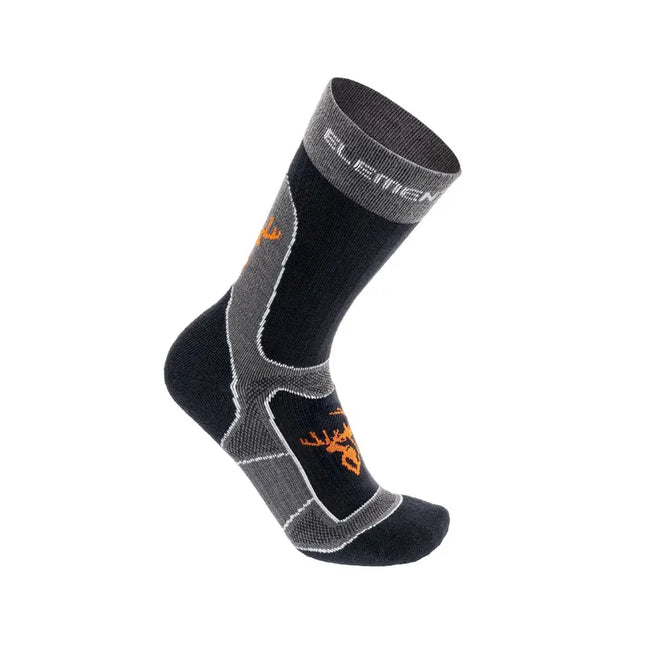 HUNTERS ELEMENT PEAK SOCKS SLATE SZXL/12-14.5