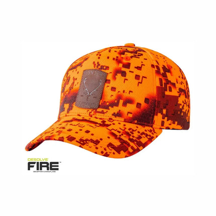 HUNTERS ELEMENT RED STAG CAP VEIL/FIRE