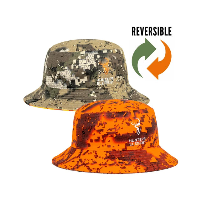HUNTERS ELEMENT SHIFT BUCKET HAT FIRE/VEIL XL
