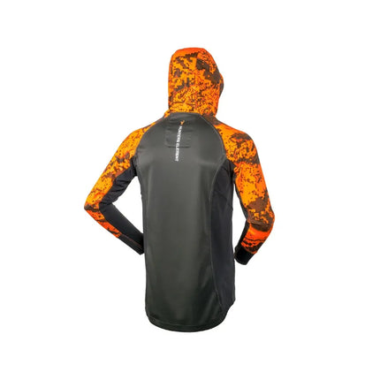 HUNTERS ELEMENT VANTAGE HOODIE DESOLVE FIRE/VEIL SZ 3XL