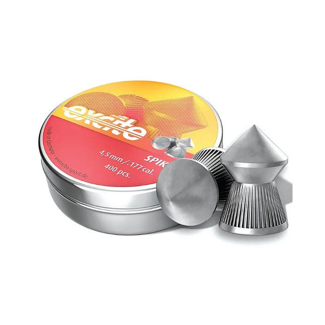 H&N SPIKE .177/4.5MM AIR RIFLE PELLETS 400PK