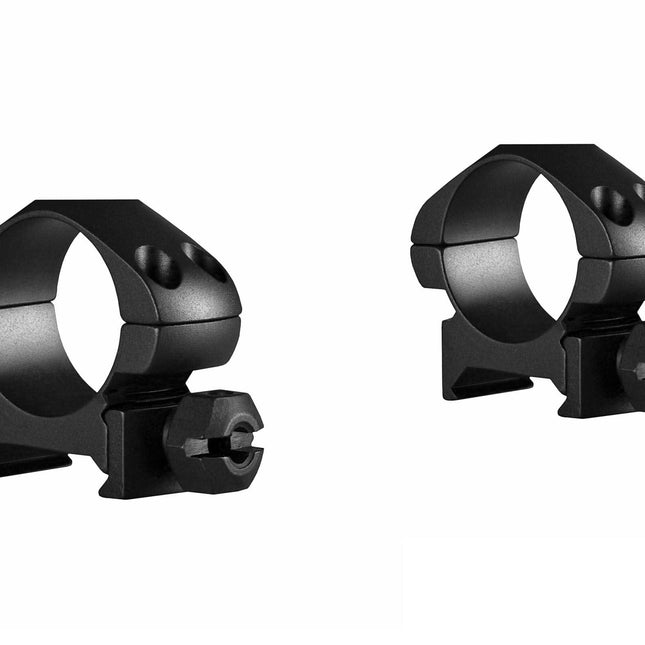 HAWKE PRECISION STEEL RING MOUNTS 1" LOW WEAVER