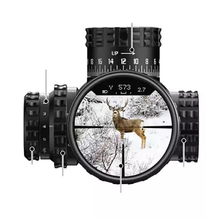 OPTICS - BURRIS VERACITY PH 4-20x50 HUD WIND MOA FFP Shoalhaven Shooting