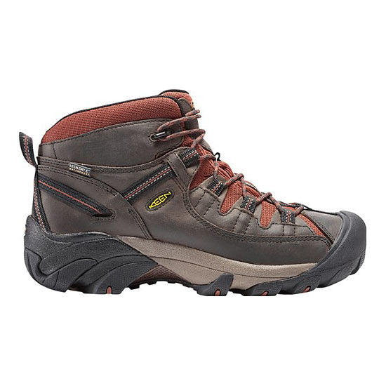 BOOTS & GAITERS - KEEN BOOTS TARGHEE RAVEN/TORTOISE SHELL SIZE 12 US 10 US Shoalhaven Shooting